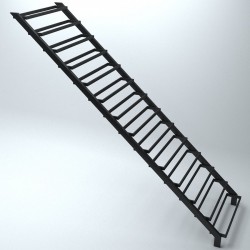 Внутренняя железная лестница на 2-й этаж А-27